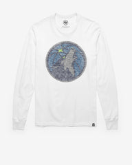 MINNESOTA TIMBERWOLVES PREMIER '47 FRANKLIN LONG SLEEVE TEE WHITE WASH