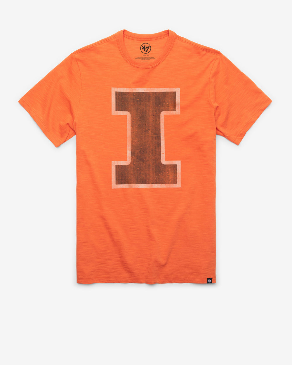 ILLINOIS FIGHTING ILLINI GRIT '47 SCRUM TEE CARROT
