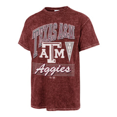 TEXAS A&M AGGIES LOCKER '47 VINTAGE TUBULAR TEE DT GARNET