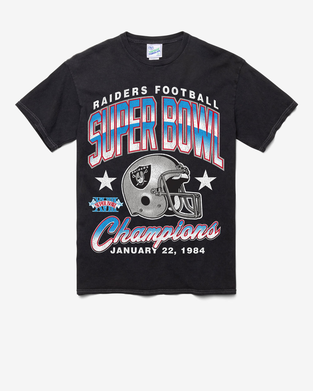 LAS VEGAS RAIDERS SB GRIDIRON LOCKER VINTAGE '47 TUBULAR DT BLACK