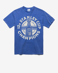 TORONTO MAPLE LEAFS VINTAGE STANLEY LOCKER VINTAGE '47 TUBULAR TEE DT CALI BLUE