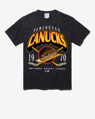 VANCOUVER CANUCKS VINTAGE LOCKER VINTAGE '47 TUBULAR TEE DT BLACK