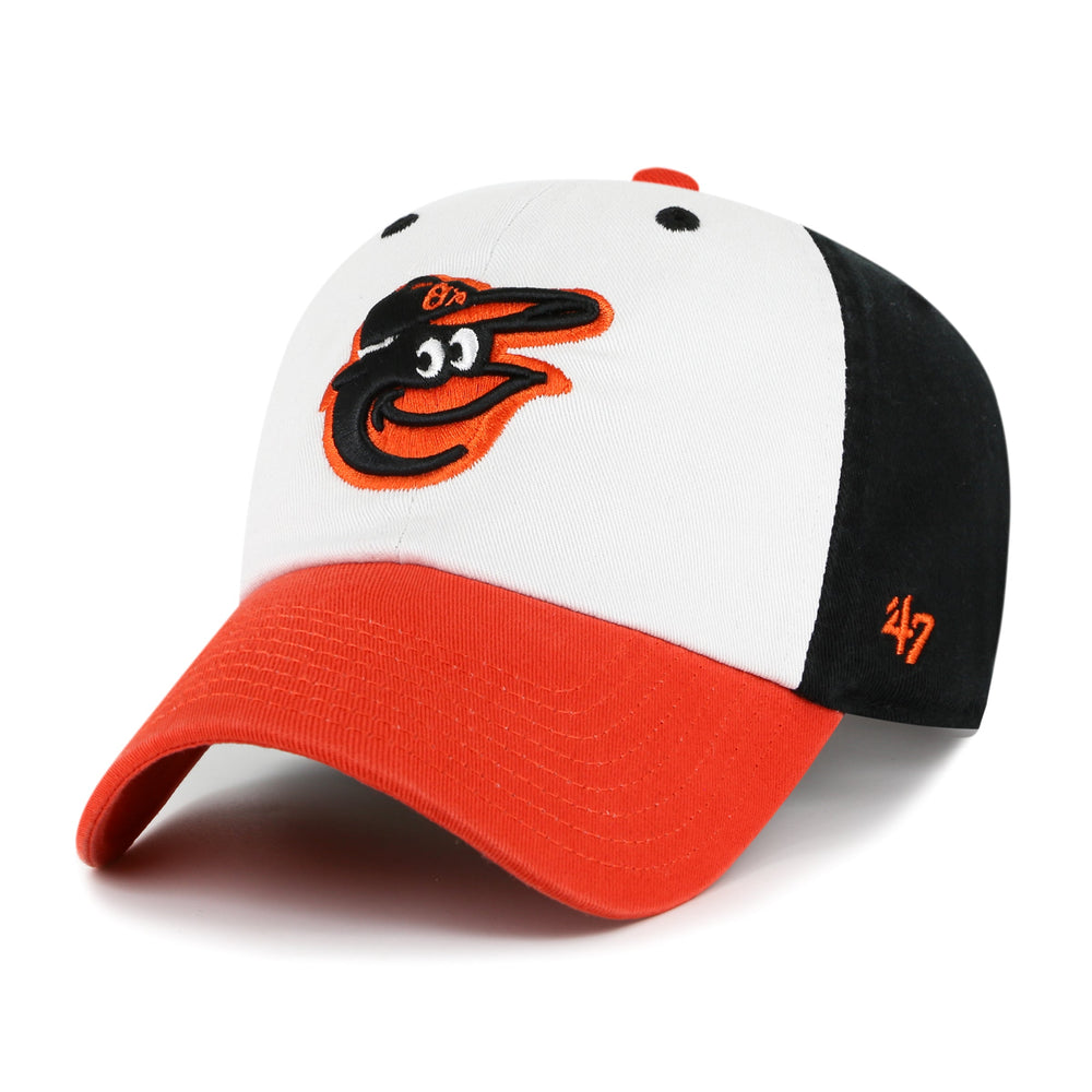 BALTIMORE ORIOLES REPLICA '47 CLEAN UP BLACK