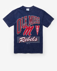 MISSISSIPPI REBELS LOCKER VINTAGE '47 TUBULAR TEE DT NAVY