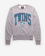 MINNESOTA TWINS COOPERSTOWN WALK TALL '47 HEADLINE CREW SLATE GREY