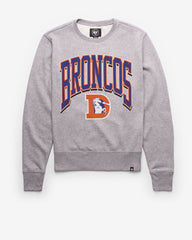 DENVER BRONCOS HISTORIC WALK TALL '47 HEADLINE CREW SLATE GREY