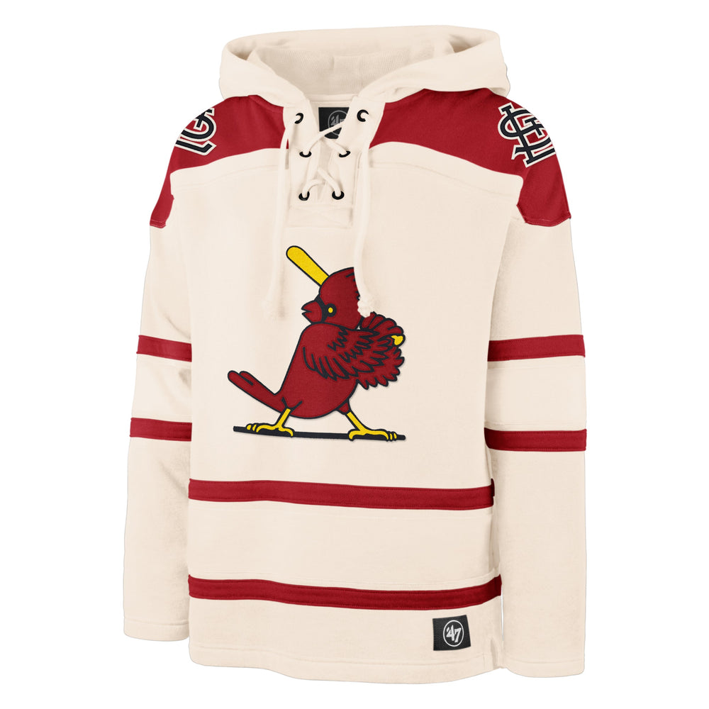 ST. LOUIS CARDINALS COOPERSTOWN SUPERIOR '47 LACER HOOD CREAM