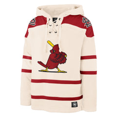 ST. LOUIS CARDINALS COOPERSTOWN SUPERIOR '47 LACER HOOD CREAM