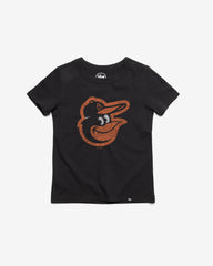 BALTIMORE ORIOLES PREMIER '47 FRANKLIN TEE KIDS FLINT BLACK