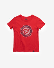 WASHINGTON NATIONALS PREMIER '47 FRANKLIN TEE KIDS RACER RED