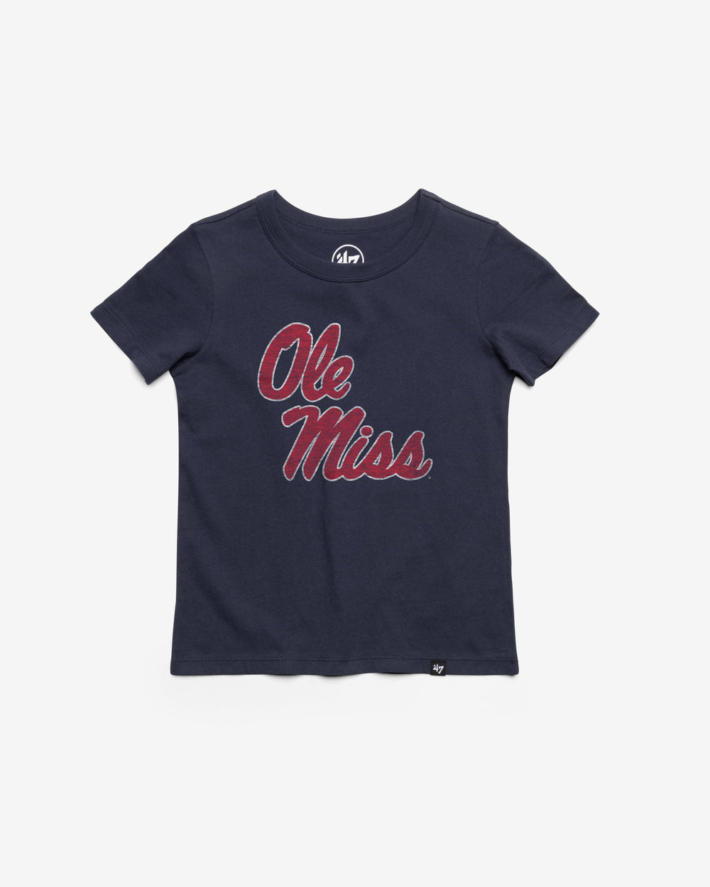 MISSISSIPPI REBELS PREMIER '47 FRANKLIN TEE KIDS ATLAS BLUE