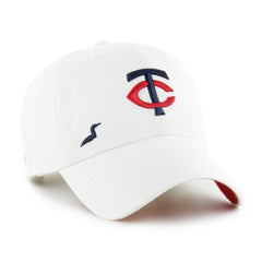MINNESOTA TWINS CONFETTI ICON '47 CLEAN UP WOMENS WHITE