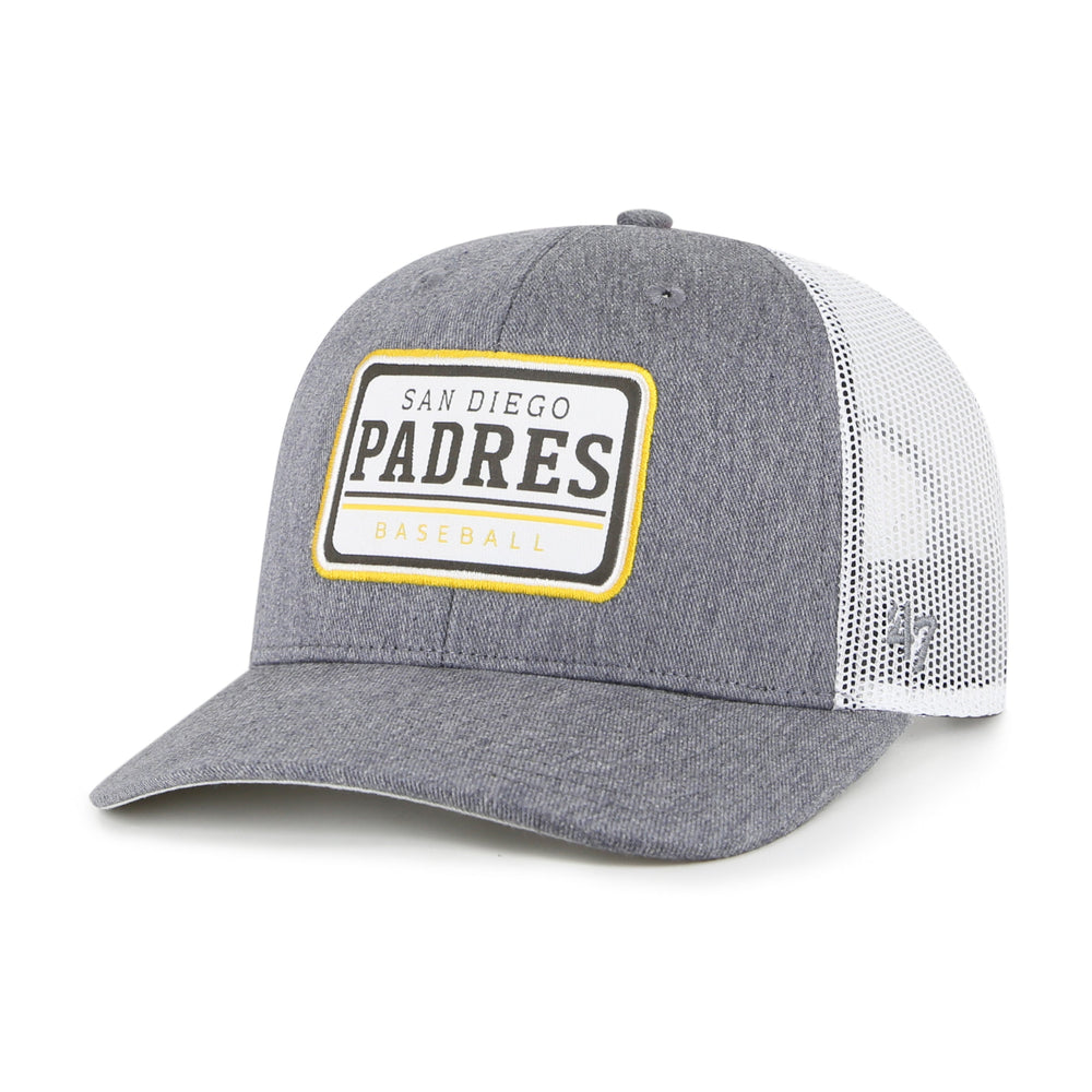 SAN DIEGO PADRES ELLINGTON '47 TRUCKER CHARCOAL