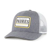 SAN DIEGO PADRES ELLINGTON '47 TRUCKER CHARCOAL
