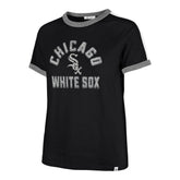 CHICAGO WHITE SOX DOUBLE HEADER SWEET HEAT '47 PEYTON TEE WOMENS FLINT BLACK