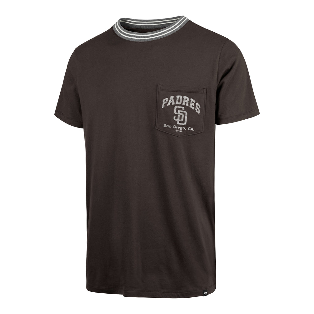 SAN DIEGO PADRES TOP LINE '47 STEWART TEE ESPRESSO
