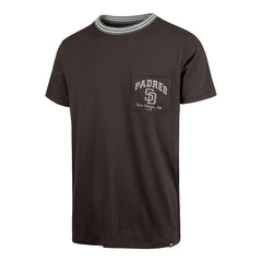 SAN DIEGO PADRES TOP LINE '47 STEWART TEE ESPRESSO