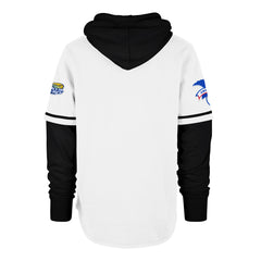 TAMPA BAY RAYS COOPERSTOWN TRIFECTA '47 SHORTSTOP PULLOVER HOOD WHITE WASH