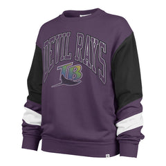 TAMPA BAY RAYS COOPERSTOWN DOUBLE HEADER NOVA '47 DORSET PARK CREW WOMENS REGENT PURPLE