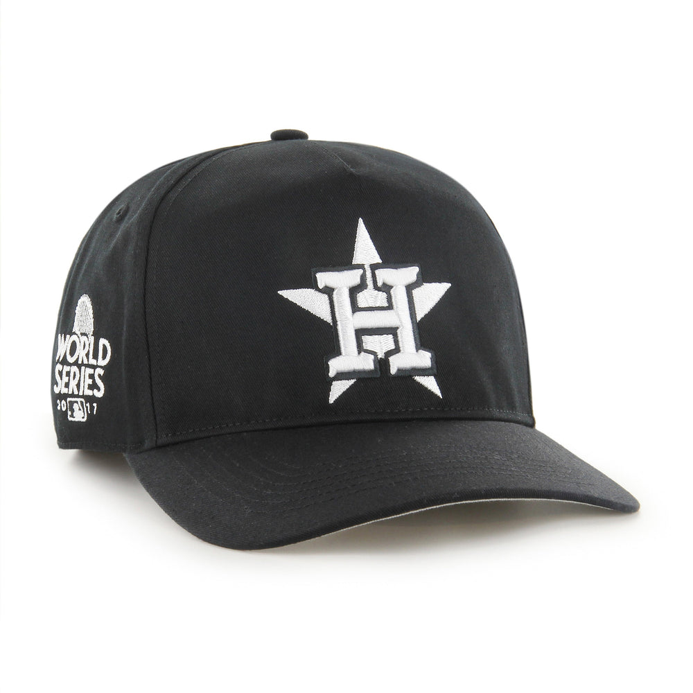 HOUSTON ASTROS COOPERSTOWN WORLD SERIES BLACK & WHITE SURE SHOT '47 HITCH BLACK