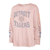 DETROIT TIGERS CLOUD NINE '47 SOA LONG SLEEVE TEE WOMENS SEASHELL