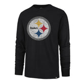 PITTSBURGH STEELERS PREMIER '47 FRANKLIN LONG SLEEVE FLINT BLACK