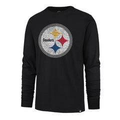 PITTSBURGH STEELERS PREMIER '47 FRANKLIN LONG SLEEVE FLINT BLACK