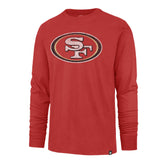 SAN FRANCISCO 49ERS PREMIER '47 FRANKLIN LONG SLEEVE RACER RED