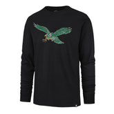 PHILADELPHIA EAGLES HISTORIC PREMIER '47 FRANKLIN LONG SLEEVE FLINT BLACK