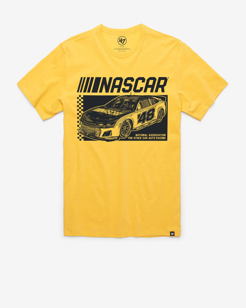 NASCAR LOGO FINISH LINE '47 FRANKLIN TEE GOLDFINCH