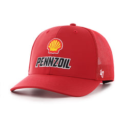 JOEY LOGANO TEAM PENSKE TRIPLE HIT BRRR '47 TRUCKER RED