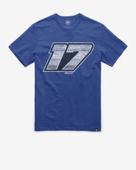 CHRIS BUESCHER RFK RACING DRIVER '47 FRANKLIN TEE JETTY BLUE