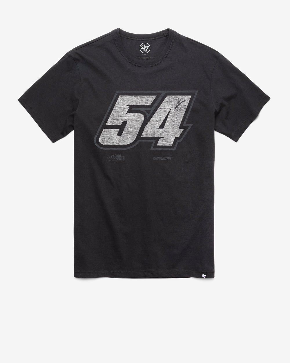 TY GIBBS JOE GIBBS RACING DRIVER '47 FRANKLIN TEE FLINT BLACK