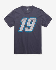 MARTIN TRUEX JR JOE GIBBS RACING DRIVER '47 FRANKLIN TEE ATLAS BLUE