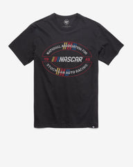 NASCAR STRIPE RING '47 FRANKLIN TEE FLINT BLACK