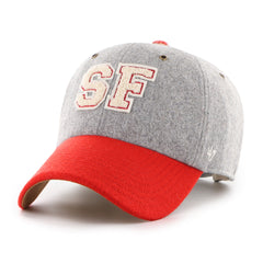 SAN FRANCISCO 49ERS STONEY CLOVER LANE X '47 BLOCK CLEAN UP GRAY