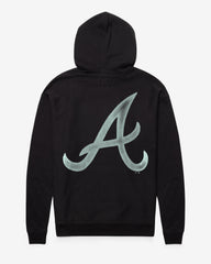 ATLANTA BRAVES MONOGRAM BACKER '47 FOUNDATION HOOD FLINT BLACK