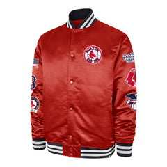 BOSTON RED SOX COOPERSTOWN 2004 WORLD SERIES '47 KINGSLAND JACKET RED