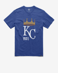 KANSAS CITY ROYALS REGION '47 FRANKLIN TEE JETTY BLUE