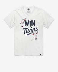 MINNESOTA TWINS REGION '47 FRANKLIN TEE WHITE WASH