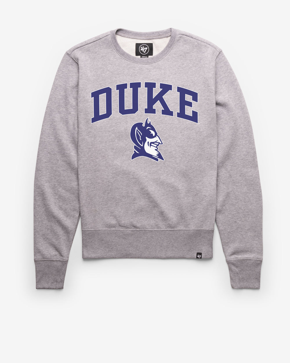 DUKE BLUE DEVILS IMPRINT '47 HEADLINE CREW SLATE GREY