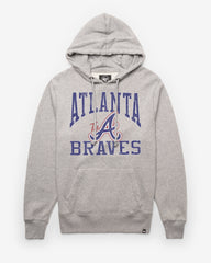 ATLANTA BRAVES CITY CONNECT BIG UPS '47 HEADLINE HOOD SLATE GREY