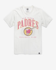 SAN DIEGO PADRES CITY CONNECT DOUBLE HEADER '47 FRANKLIN TEE WHITE WASH