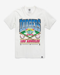 LOS ANGELES DODGERS STRAIGHT SHOT '47 FRANKLIN TEE WHITE WASH