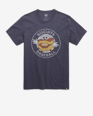 MONTGOMERY BISCUITS PREMIER '47 FRANKLIN TEE ATLAS BLUE