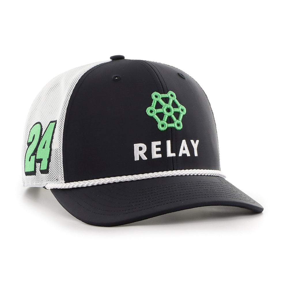 WILLIAM BYRON HENDRICK MOTORSPORTS REFUEL '47 TRUCKER BLACK