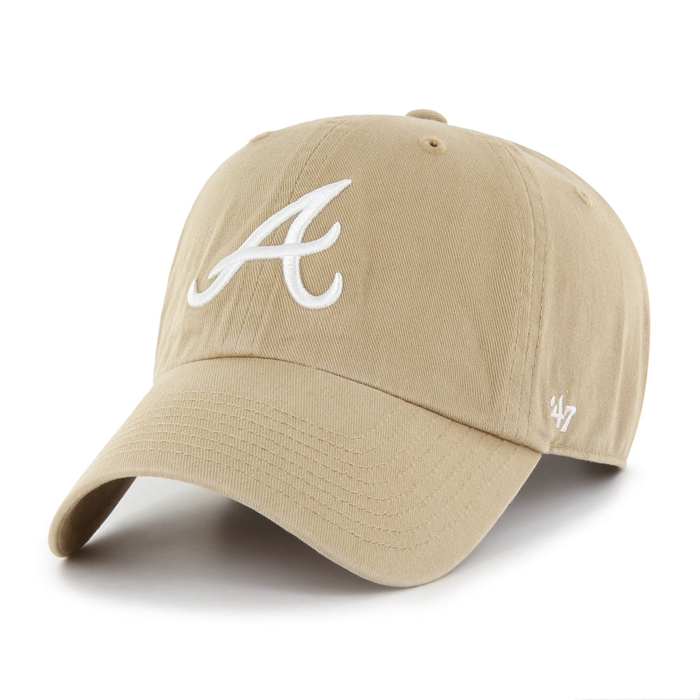 ATLANTA BRAVES '47 CLEAN UP KHAKI