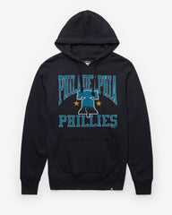 PHILADELPHIA PHILLIES CITY CONNECT BIG UPS '47 HEADLINE HOOD FALL NAVY