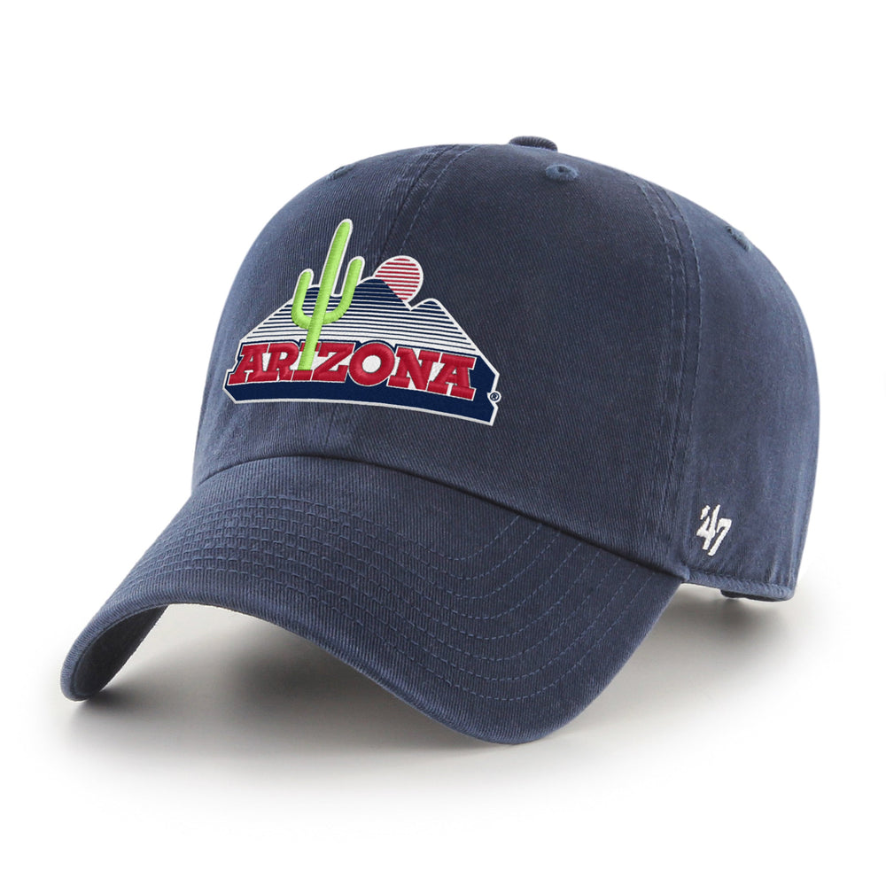 ARIZONA WILDCATS CACTUS VINTAGE '47 CLEAN UP NAVY
