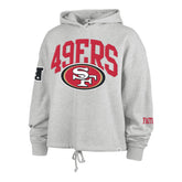 SAN FRANCISCO 49ERS HIGH HOPES '47 VENICE HOOD WOMENS RELAY GREY